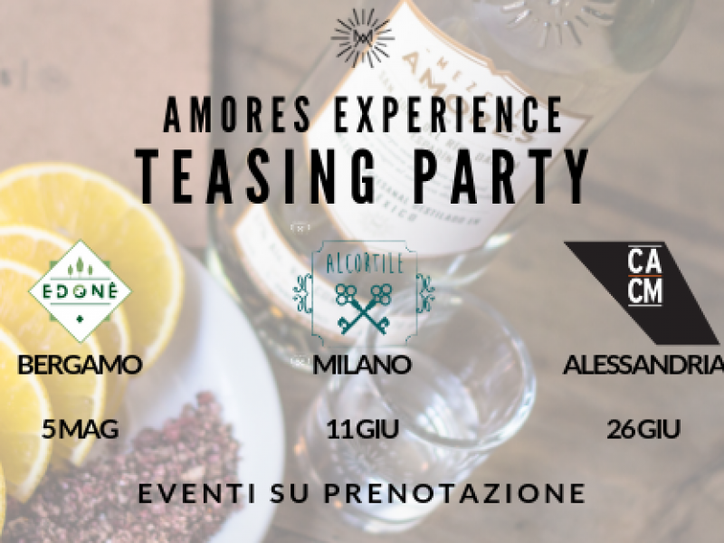 MEZCAL AMORES EXPERIENCE – TEASING PARTY